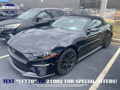 2019 Ford Mustang for sale at Loganville Quick Lane and Tire Center in Loganville GA