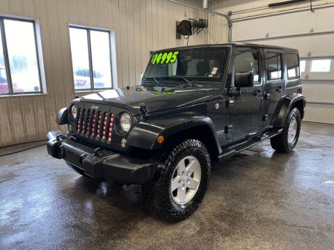 2017 Jeep Wrangler Unlimited for sale at Sand's Auto Sales in Cambridge MN