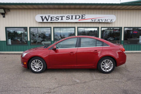 2014 Chevrolet Cruze for sale at West Side Service in Auburndale WI