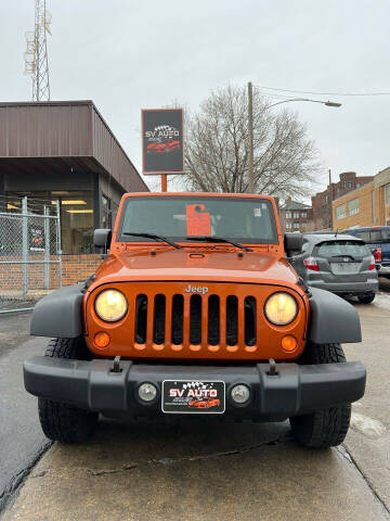 2010 Jeep Wrangler Unlimited for sale at SV Auto Sales in Sioux City IA