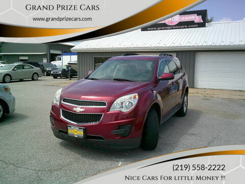 2012 Chevrolet Equinox for sale at Grand Prize Cars in Cedar Lake IN