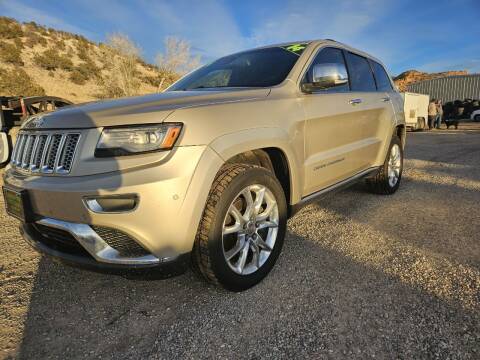 2014 Jeep Grand Cherokee for sale at Canyon View Auto Sales in Cedar City UT