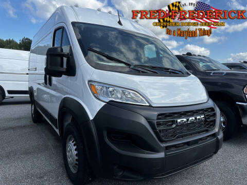 2024 RAM ProMaster for sale at FRED FREDERICK CHRYSLER, DODGE, JEEP, RAM, EASTON in Easton MD