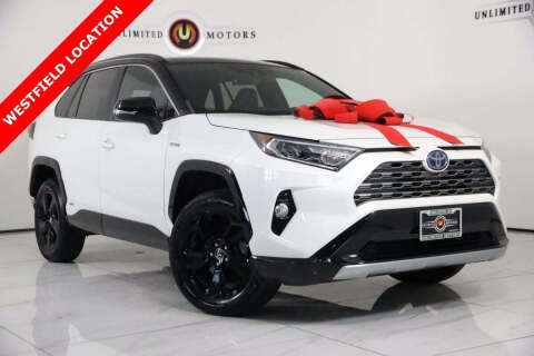 2019 Toyota RAV4 Hybrid for sale at INDY'S UNLIMITED MOTORS - UNLIMITED MOTORS in Westfield IN