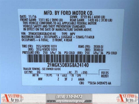 2016 Ford Flex Limited