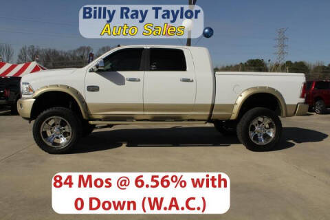 2017 RAM 3500 for sale at Billy Ray Taylor Auto Sales in Cullman AL