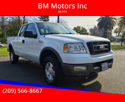 2004 Ford F-150 for sale at BM Motors Inc in Modesto CA