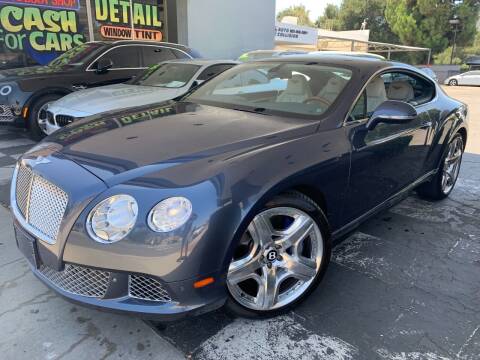 2012 Bentley Continental for sale at Allen Motors, Inc. in Thousand Oaks CA