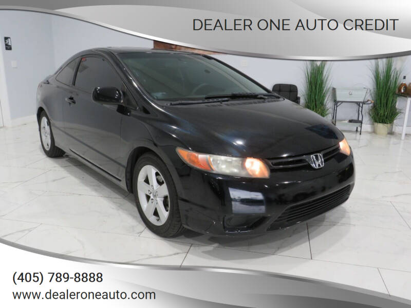 2008 Honda Civic for sale at Dealer One Auto Credit in Oklahoma City OK