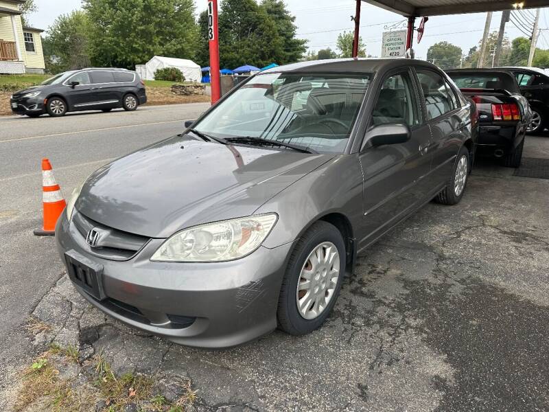 2004 Honda Civic for sale at JR's Auto Connection in Hudson NH