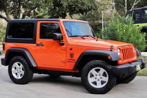 2015 Jeep Wrangler for sale at SELECT JEEPS INC in League City TX