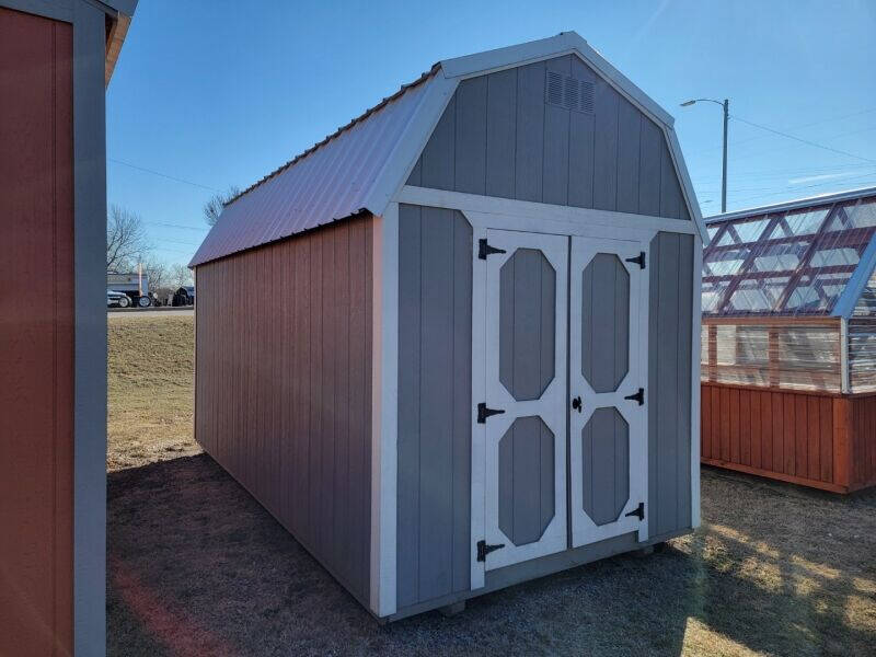 2020 Burnett Affordable Buildings 8x16 Lofted Barn for sale at Lakeside Auto RV & Outdoors in Cleveland OK