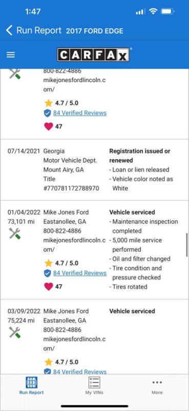 2017 Ford Edge Titanium