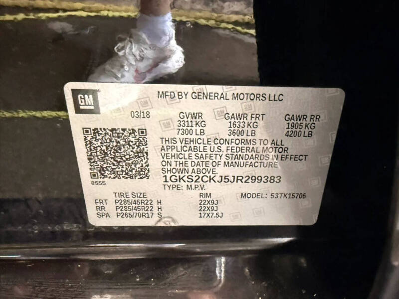2018 GMC Yukon Denali