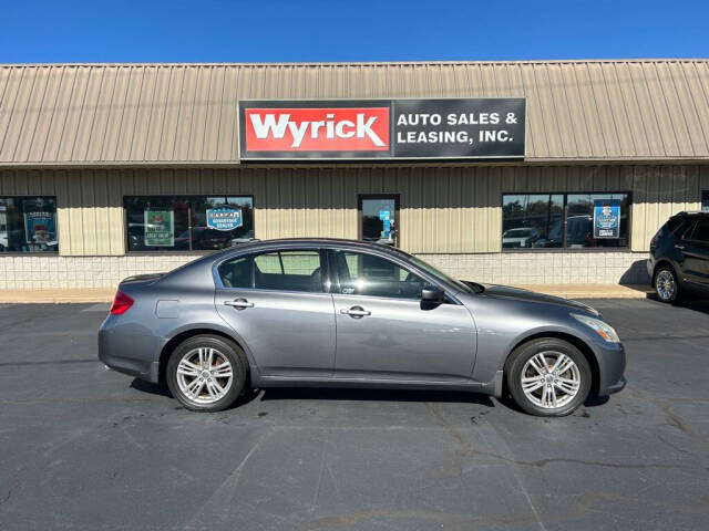 2012 INFINITI G37 Sedan for sale at Wyrick Auto Sales & Leasing Inc in Holland, MI