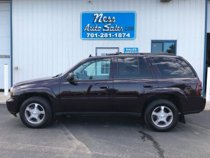 2008 Chevrolet TrailBlazer for sale at NESS AUTO SALES in West Fargo ND