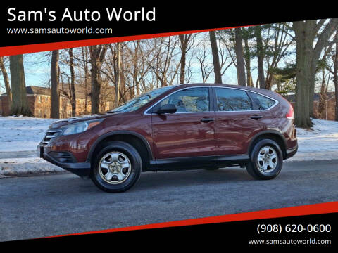 2013 Honda CR-V for sale at Sam's Auto World in Roselle NJ
