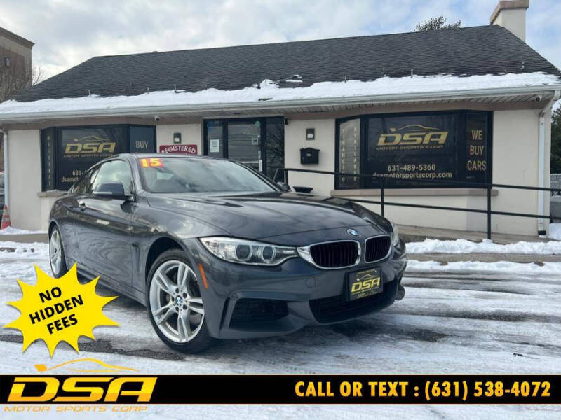 2015 BMW 4 Series for sale at DSA Motor Sports Corp in Commack NY