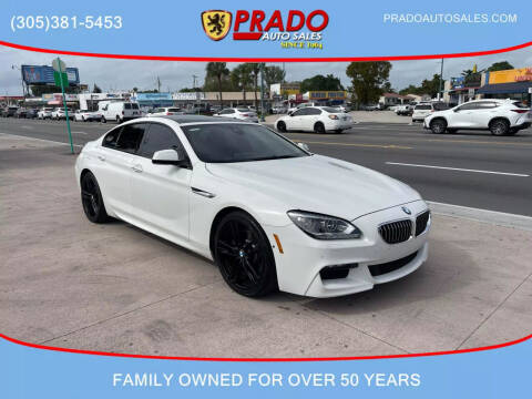2014 BMW 6 Series for sale at Prado Auto Sales in Miami FL