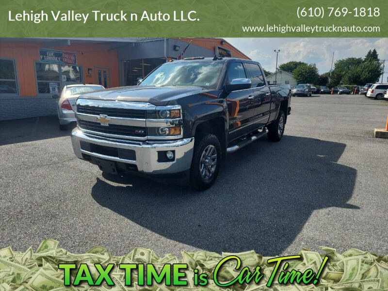 2016 Chevrolet Silverado 2500HD for sale at Lehigh Valley Truck n Auto LLC. in Schnecksville PA