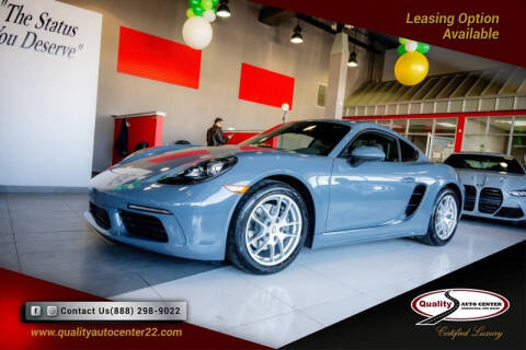 2018 Porsche 718 Cayman for sale at Quality Auto Center in Springfield NJ
