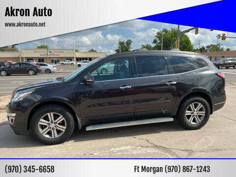 2017 Chevrolet Traverse for sale at Akron Auto - Fort Morgan in Fort Morgan CO