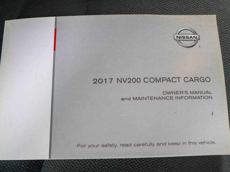 2017 Nissan NV200 SV