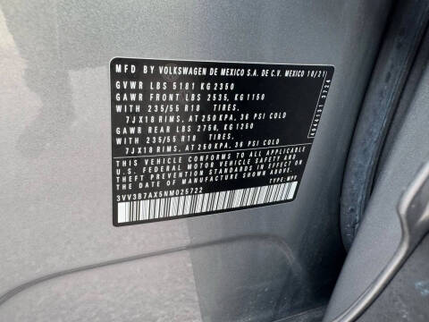 2022 Volkswagen Tiguan SE