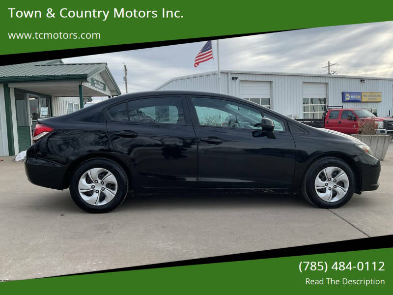 2013 Honda Civic for sale at Town & Country Motors Inc. in Meriden KS