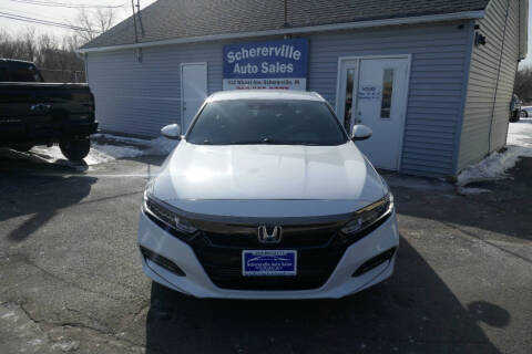 2019 Honda Accord for sale at SCHERERVILLE AUTO SALES in Schererville IN