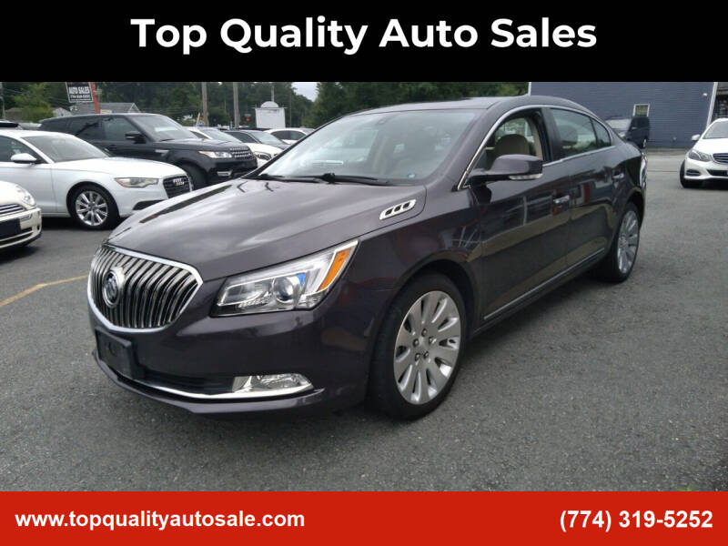 2014 Buick LaCrosse for sale at Top Quality Auto Sales in Westport MA