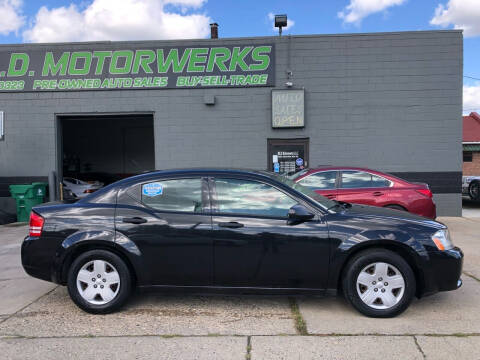 2008 Dodge Avenger for sale at MLD Motorwerks Pre-Owned Auto Sales - MLD Motorwerks, LLC in Eastpointe MI