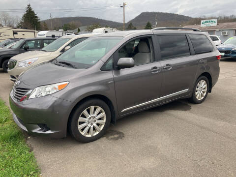 2017 Toyota Sienna for sale at Greens Auto Mart Inc. in Towanda PA