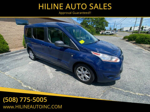 2014 Ford Transit Connect Wagon for sale at HILINE AUTO SALES in Hyannis MA