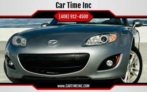 2012 Mazda MX-5 Miata for sale at Car Time Inc in San Jose CA