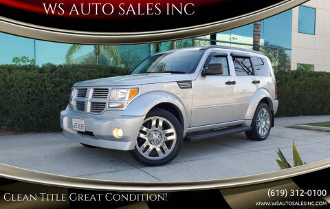 2007 Dodge Nitro for sale at WS AUTO SALES INC in El Cajon CA