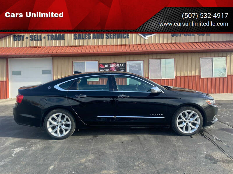 2016 Chevrolet Impala for sale at Cars Unlimited in Marshall MN