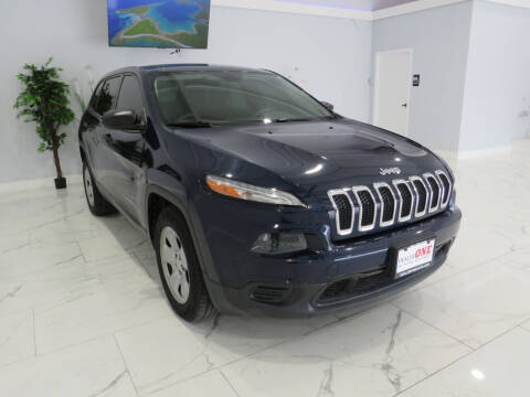 2014 Jeep Cherokee for sale at Dealer One Auto Credit in Oklahoma City OK