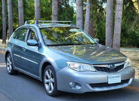 2009 Subaru Impreza for sale at CLEAR CHOICE AUTOMOTIVE in Milwaukie OR