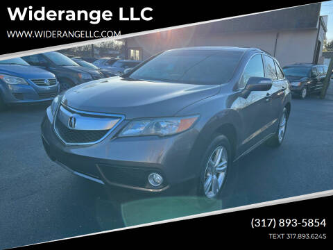 2013 Acura RDX for sale at Widerange LLC in Greenwood IN