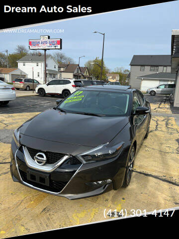 2017 Nissan Maxima for sale at Dream Auto Sales in South Milwaukee WI