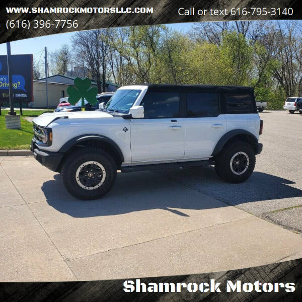 2021 Ford Bronco for sale at Shamrock Motors in Holland MI