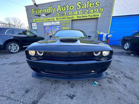 2019 Dodge Challenger for sale at Friendly Auto Sales in Detroit MI