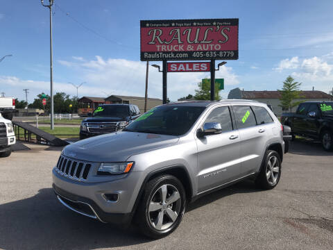 2015 Jeep Grand Cherokee for sale at RAUL'S TRUCK & AUTO SALES, INC in Oklahoma City OK