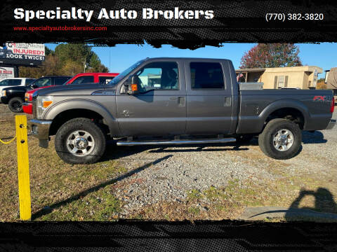 2014 Ford F-350 Super Duty for sale at Specialty Auto Brokers in Cartersville GA