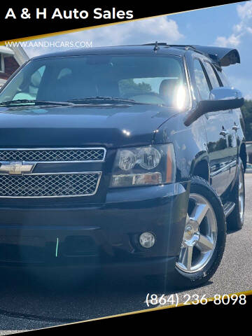 2011 Chevrolet Tahoe for sale at A & H Auto Sales in Greenville SC