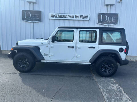 2018 Jeep Wrangler Unlimited Sport