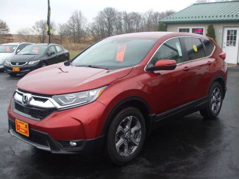 2018 Honda CR-V for sale at TROXELL AUTO SALES in Creston OH