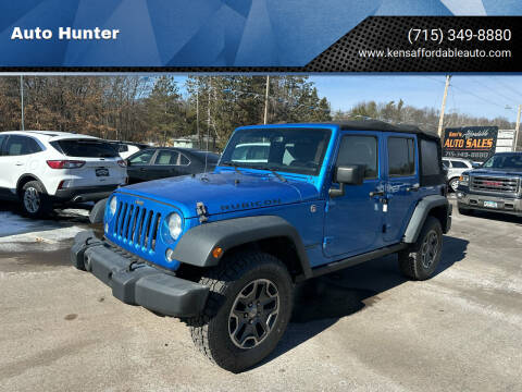 2015 Jeep Wrangler Unlimited for sale at Auto Hunter in Webster WI