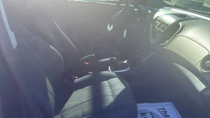 2015 Chevrolet Sonic LT Manual